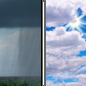 Today: Chance Rain Showers then Partly Sunny
