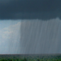 Light rain, Mostly cloudy