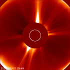 Latest LASCO C2 image of the Sun