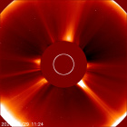 Latest LASCO C2 image of the Sun