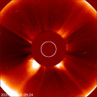 Latest LASCO C2 image of the Sun