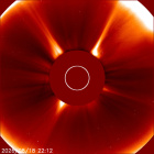Latest LASCO C2 image of the Sun
