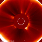 Latest LASCO C2 image of the Sun