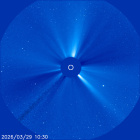 Latest LASCO C3 image of the Sun
