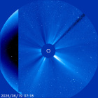 Latest LASCO C3 image of the Sun