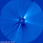 Latest LASCO C3 image of the Sun