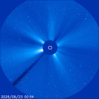 Latest LASCO C3 image of the Sun