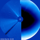 Latest LASCO C3 image of the Sun