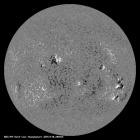 Latest SDO/HMI Magnetogram image of the Sun