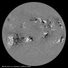 Latest SDO/HMI Magnetogram image of the Sun