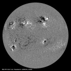 Latest SDO/HMI Magnetogram image of the Sun