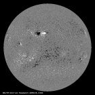 Latest SDO/HMI Magnetogram image of the Sun
