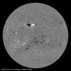 Latest SDO/HMI Magnetogram image of the Sun