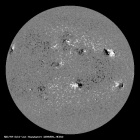 Latest SDO/HMI Magnetogram image of the Sun