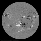 Latest SDO/HMI Magnetogram image of the Sun