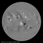 Latest SDO/HMI Magnetogram image of the Sun