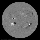 Latest SDO/HMI Magnetogram image of the Sun