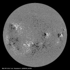 Latest SDO/HMI Magnetogram image of the Sun