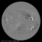Latest SDO/HMI Magnetogram image of the Sun