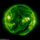 SOHO EIT 195 image of the sun