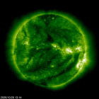 SOHO EIT 195 image of the sun