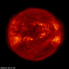 SOHO EIT 304 image of the sun