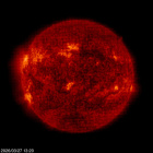 SOHO EIT 304 image of the sun