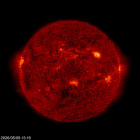 SOHO EIT 304 image of the sun