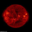 SOHO EIT 304 image of the sun